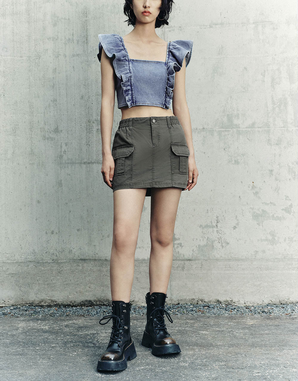 Mini A-Line Skirt
