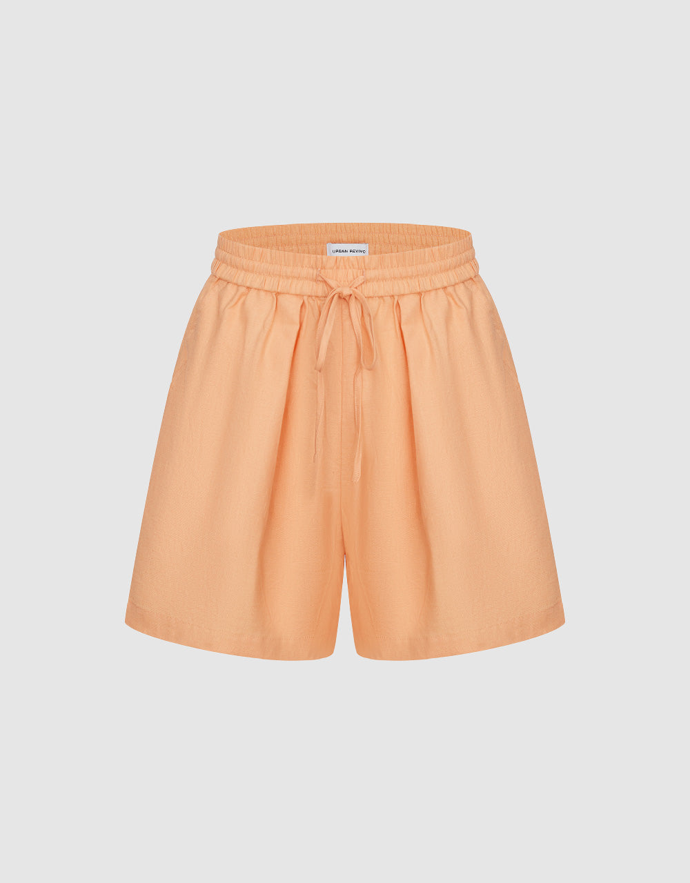 Drawstring Waist Oversized Shorts