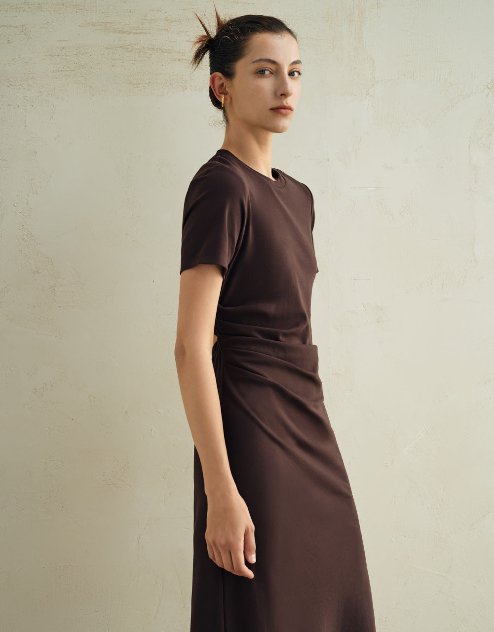 Crew Neck Skater Dress