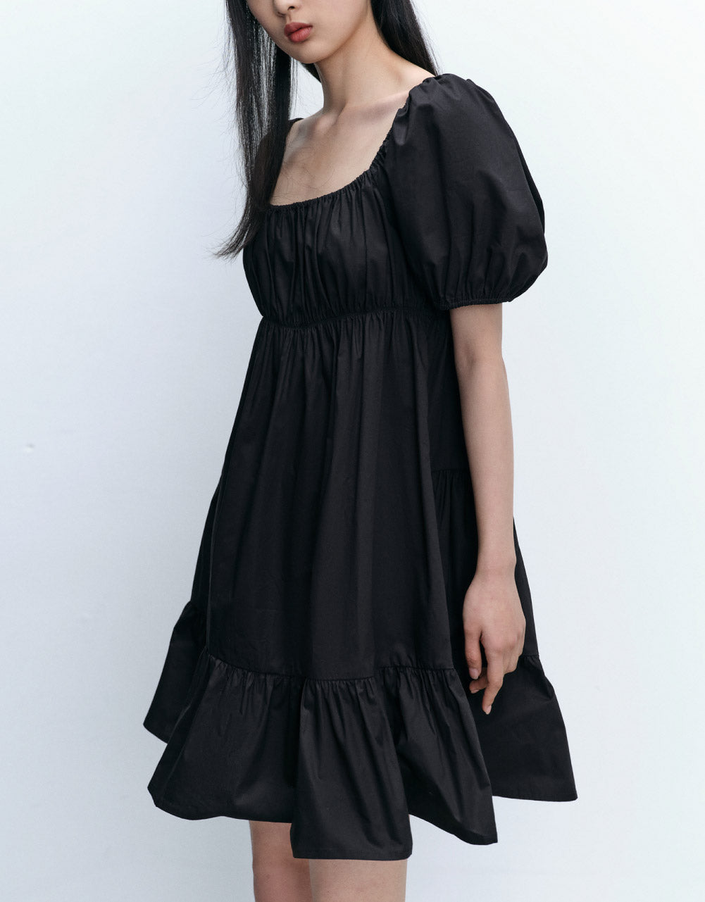 Crew Neck Skater Dress