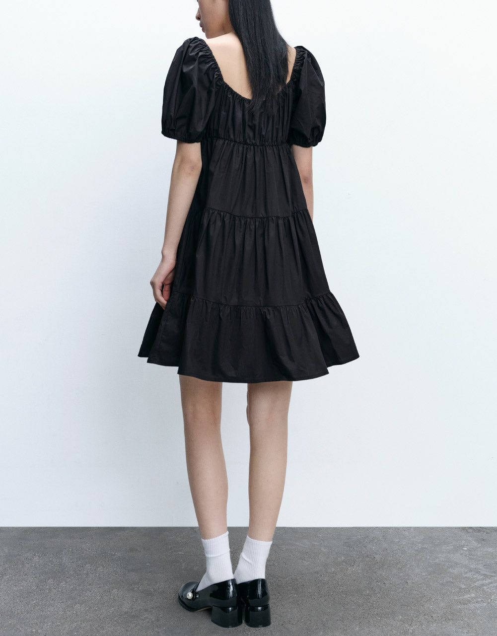 Crew Neck Skater Dress