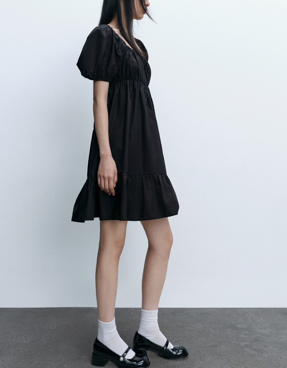 Crew Neck Skater Dress