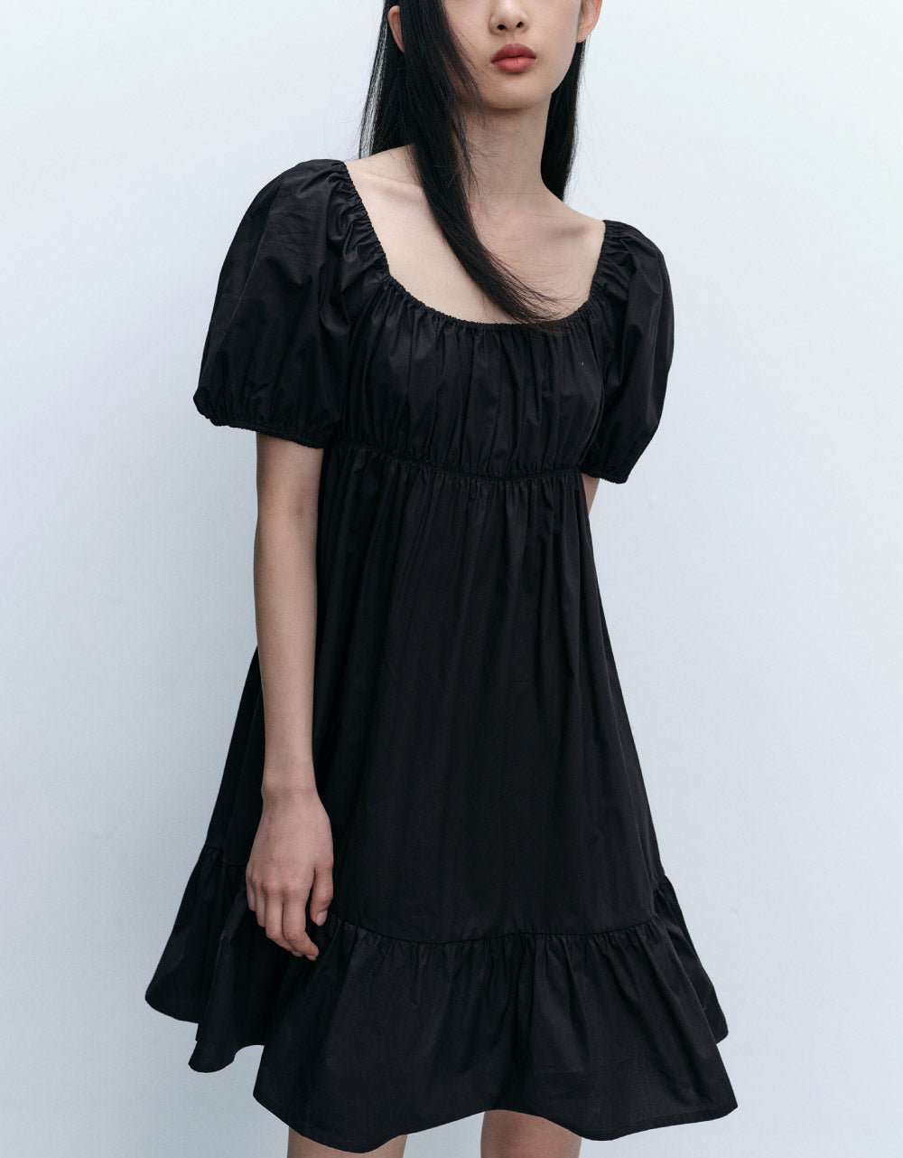 Crew Neck Skater Dress