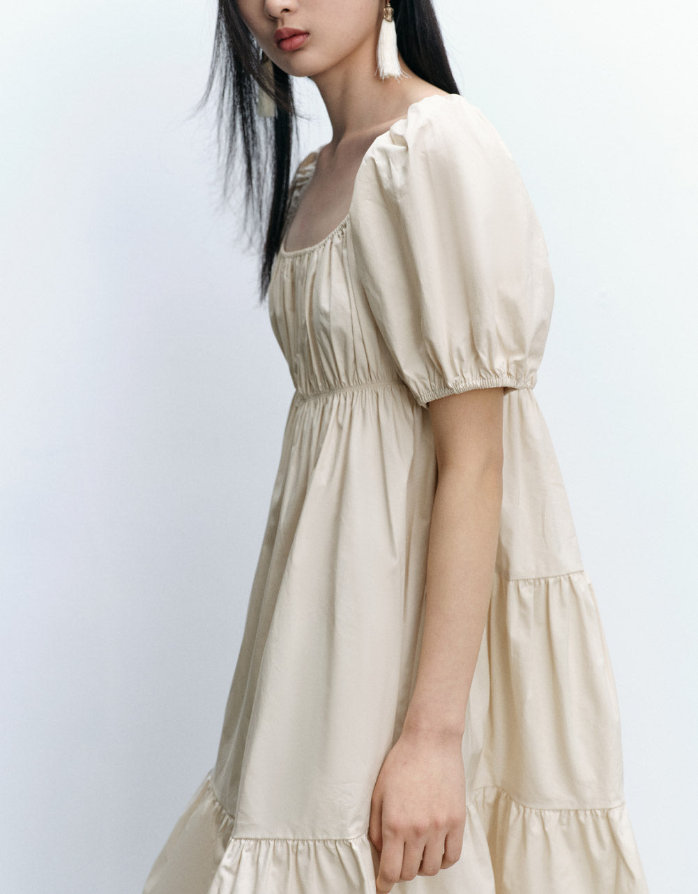 Crew Neck Skater Dress