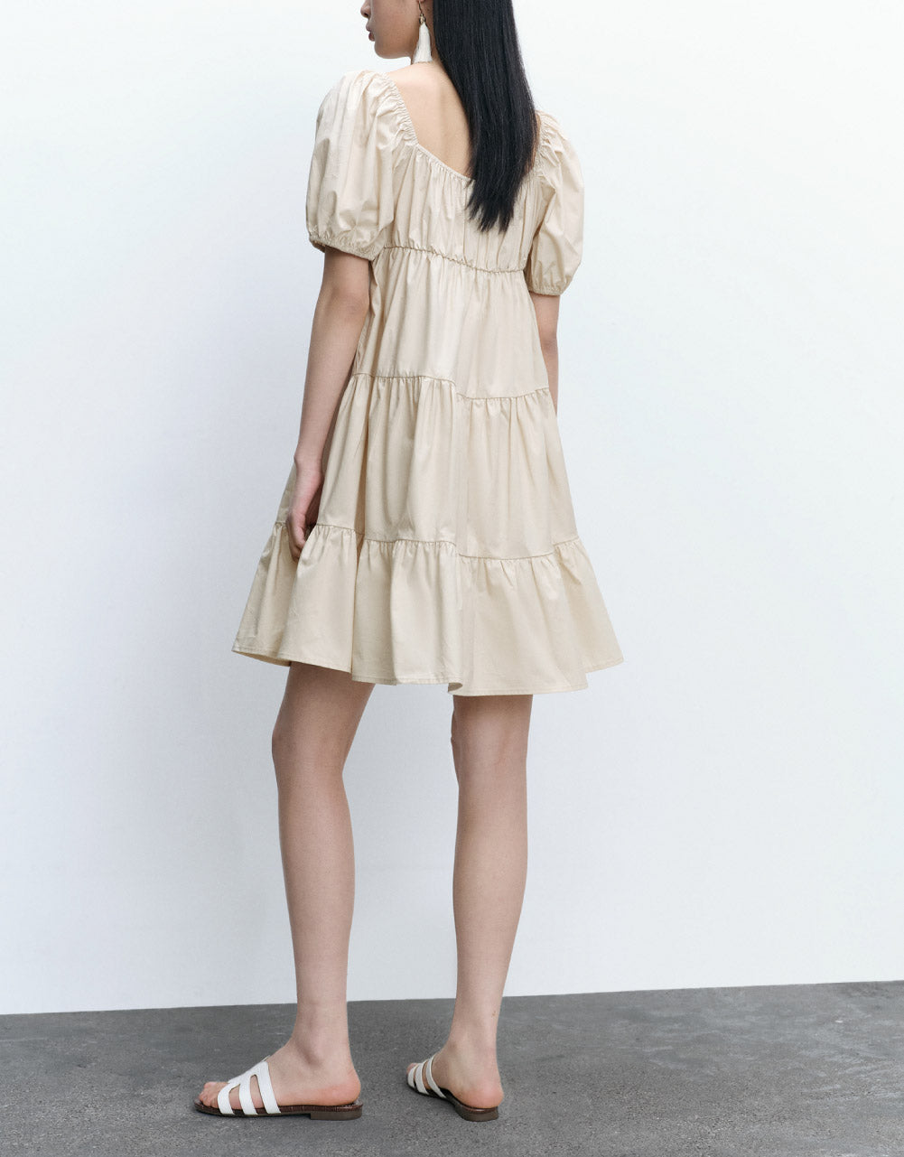 Crew Neck Skater Dress