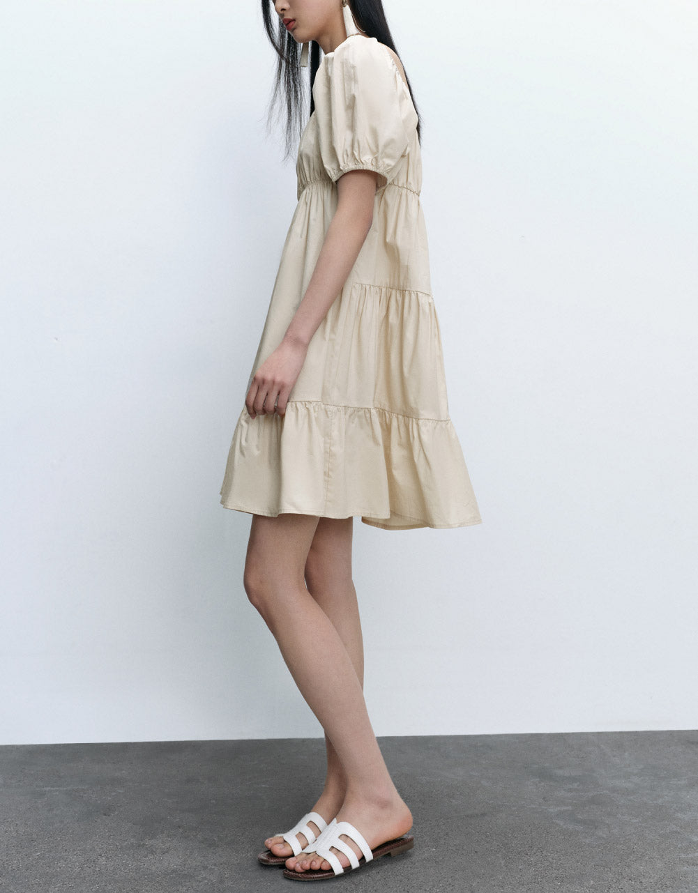 Crew Neck Skater Dress