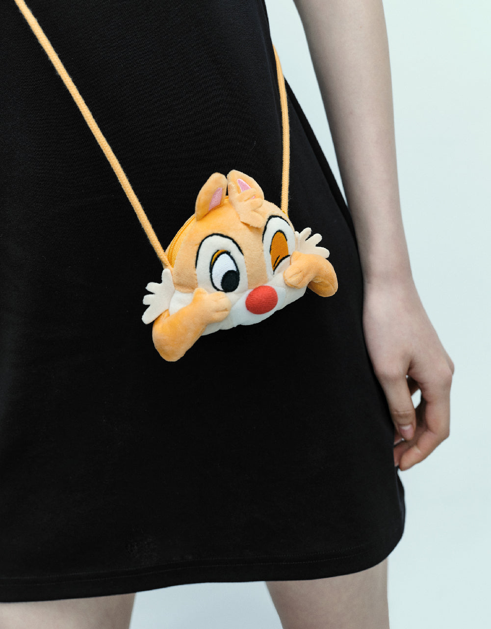 Skinny Polo Dress With Bag