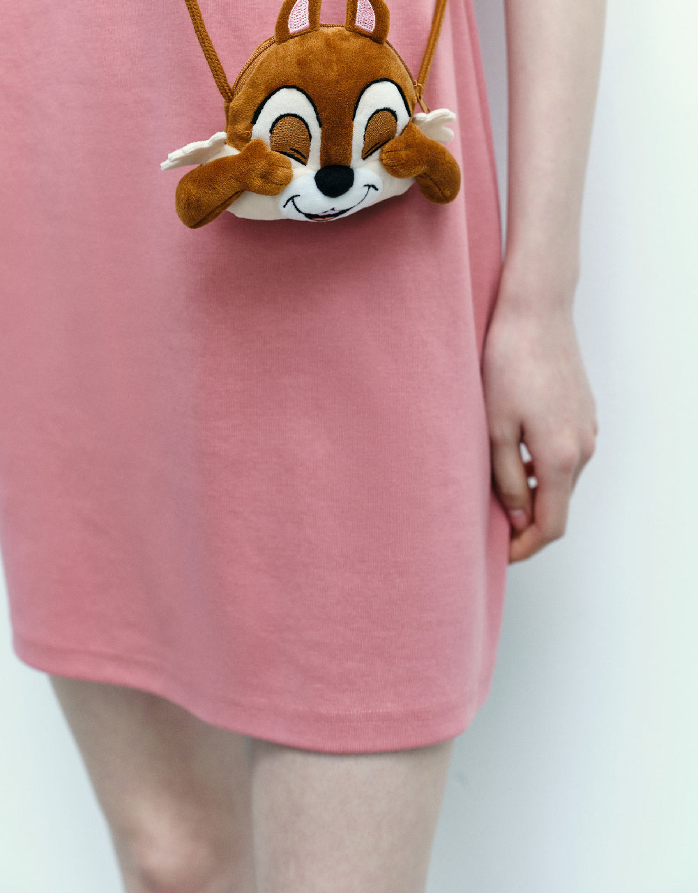 Skinny Polo Dress With Bag
