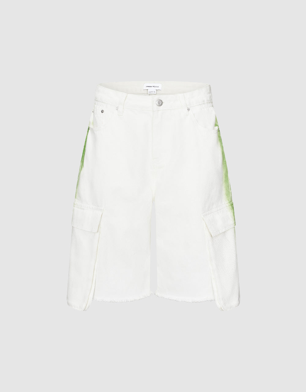 Multi-Pocket Denim Shorts