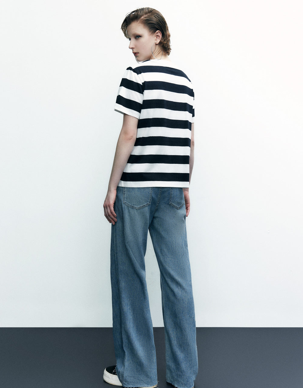 Raw Hem Jeans