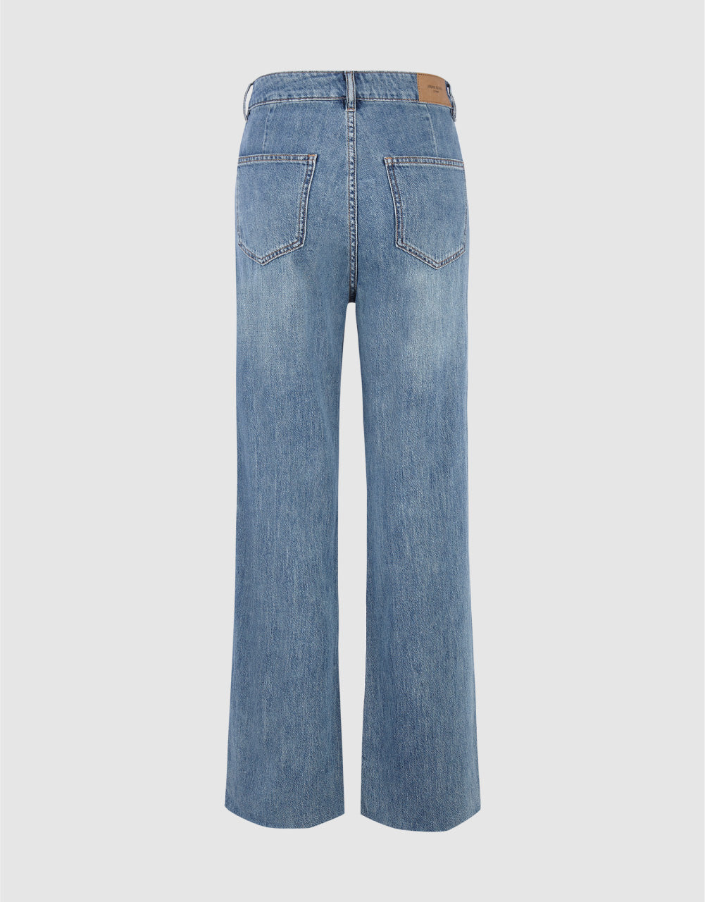 Raw Hem Jeans