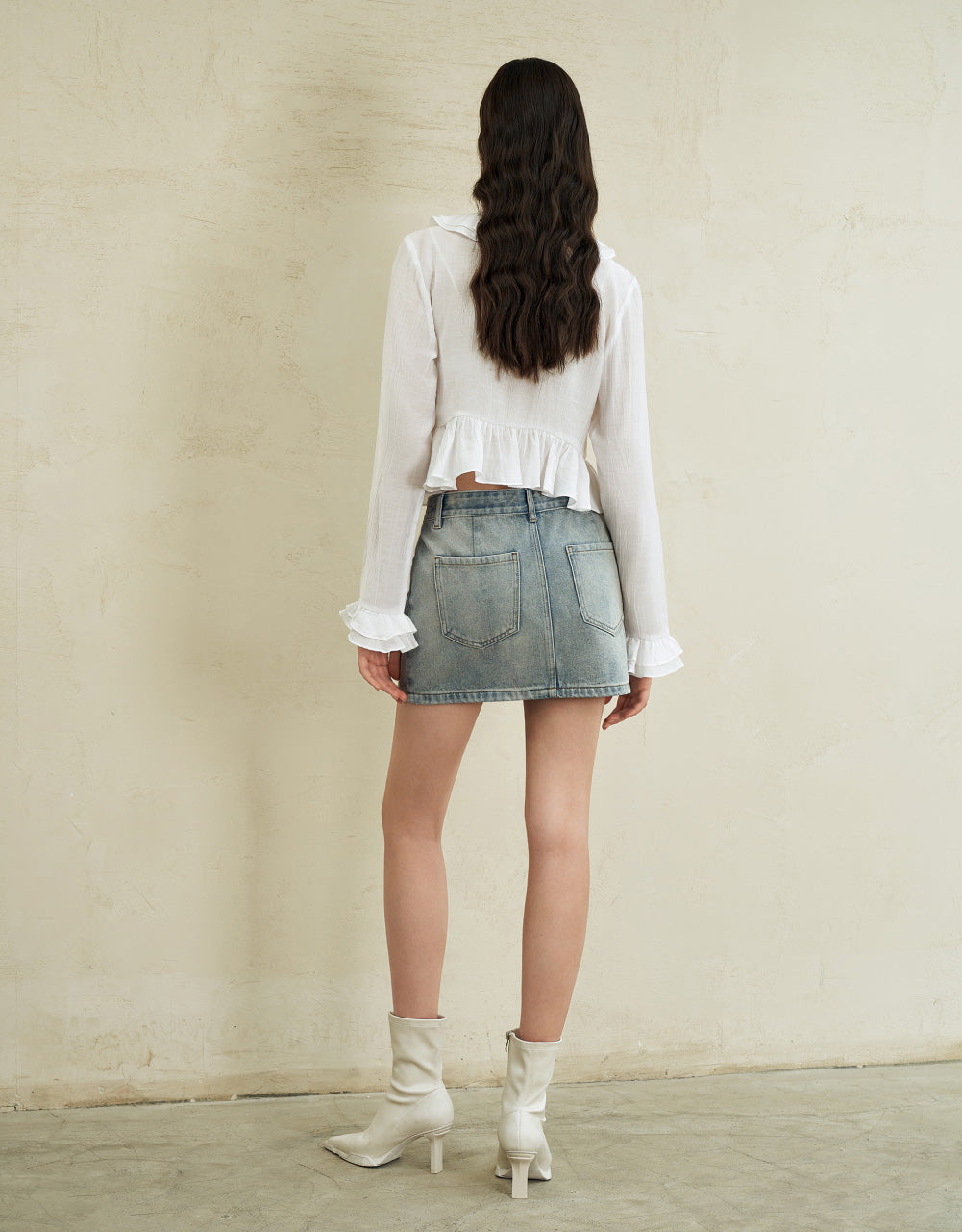 Mini Denim Skirt