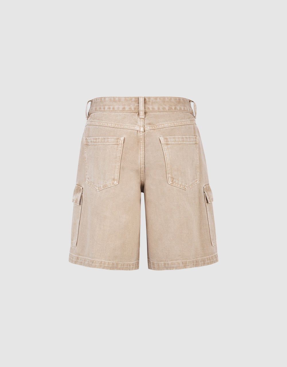Denim Shorts With Pockets