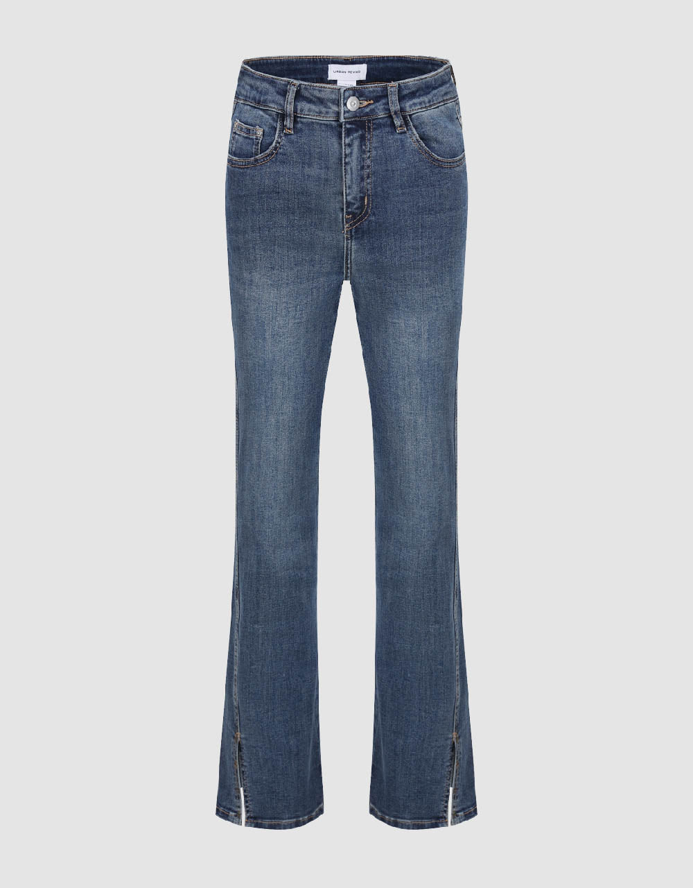 Split Hem Flare Jeans