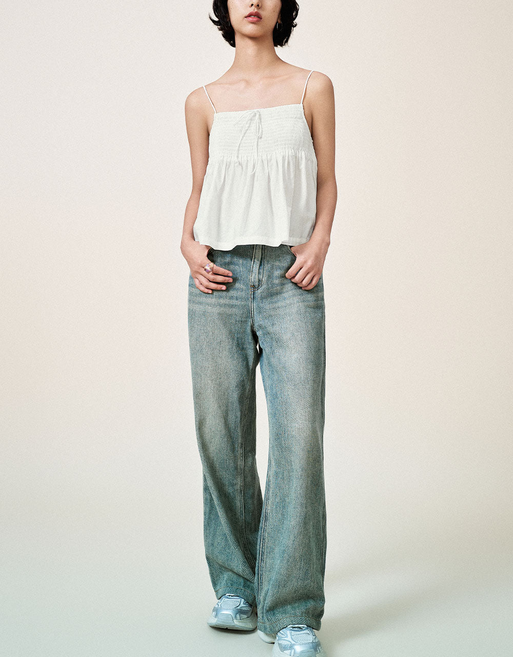Wide-Leg Jeans
