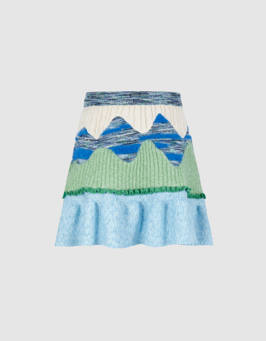 Midi Knitted Skirt