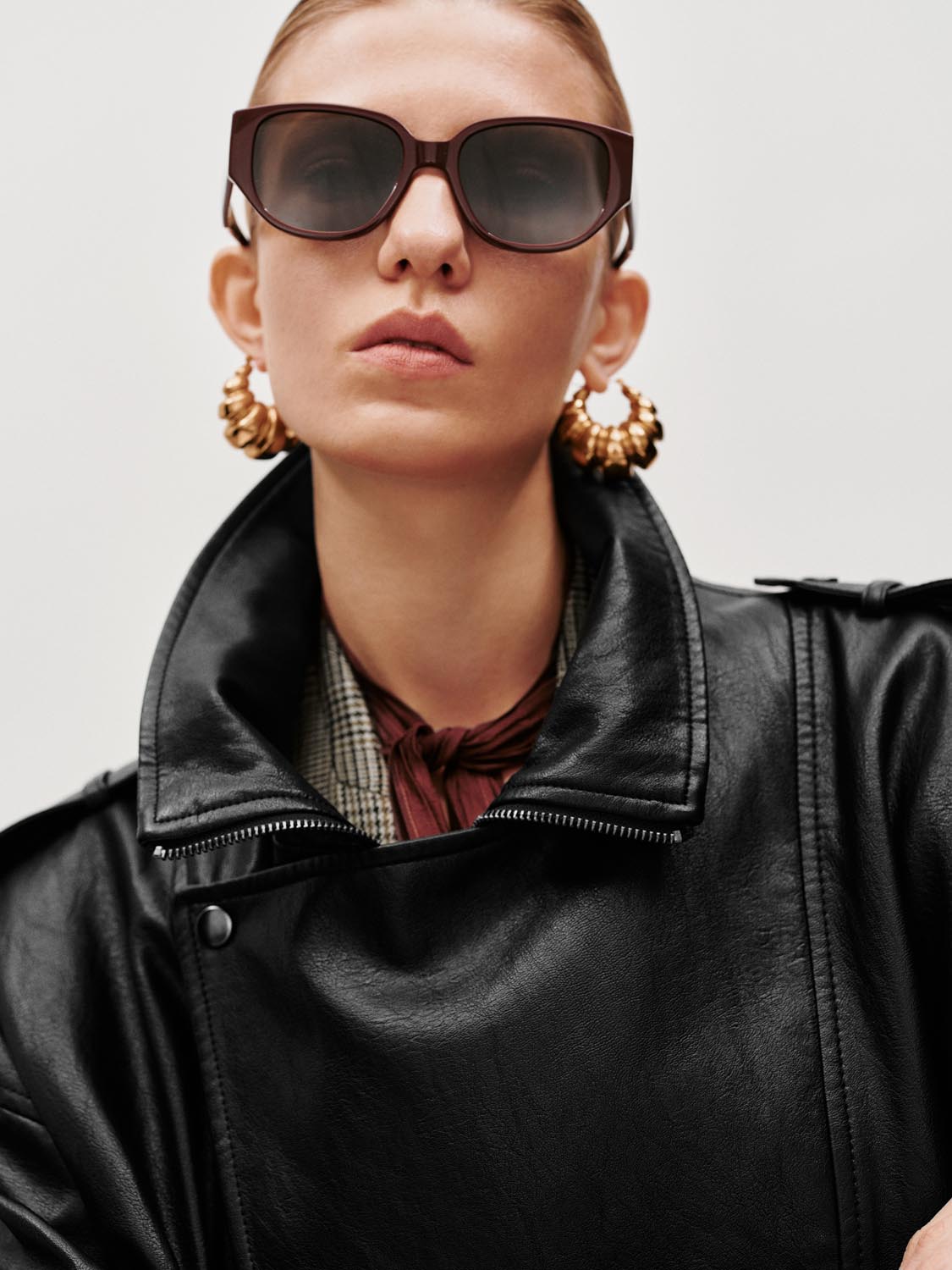 Tie Asymmetric Bomber Jackets