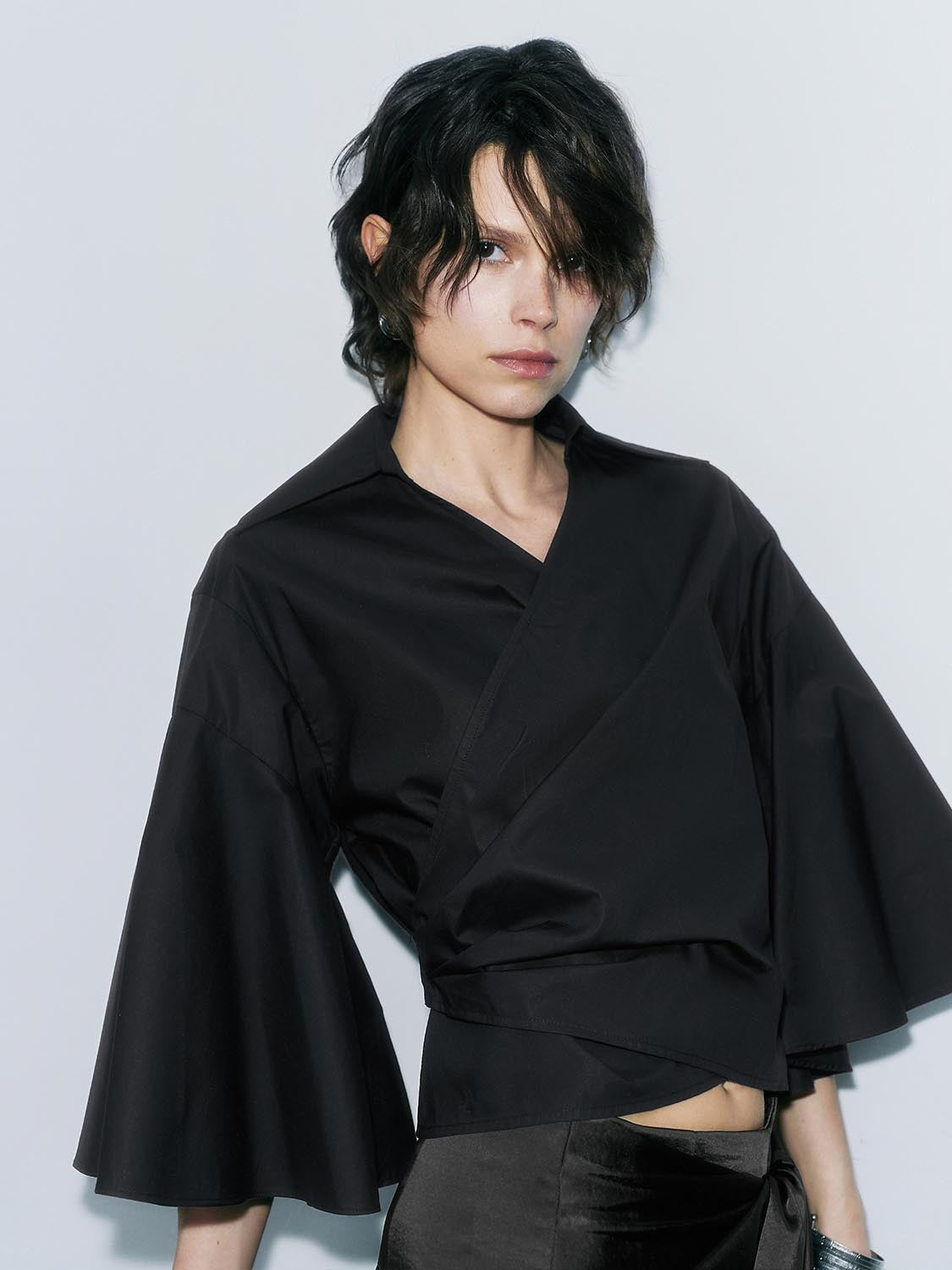 Surplice Front Shirts