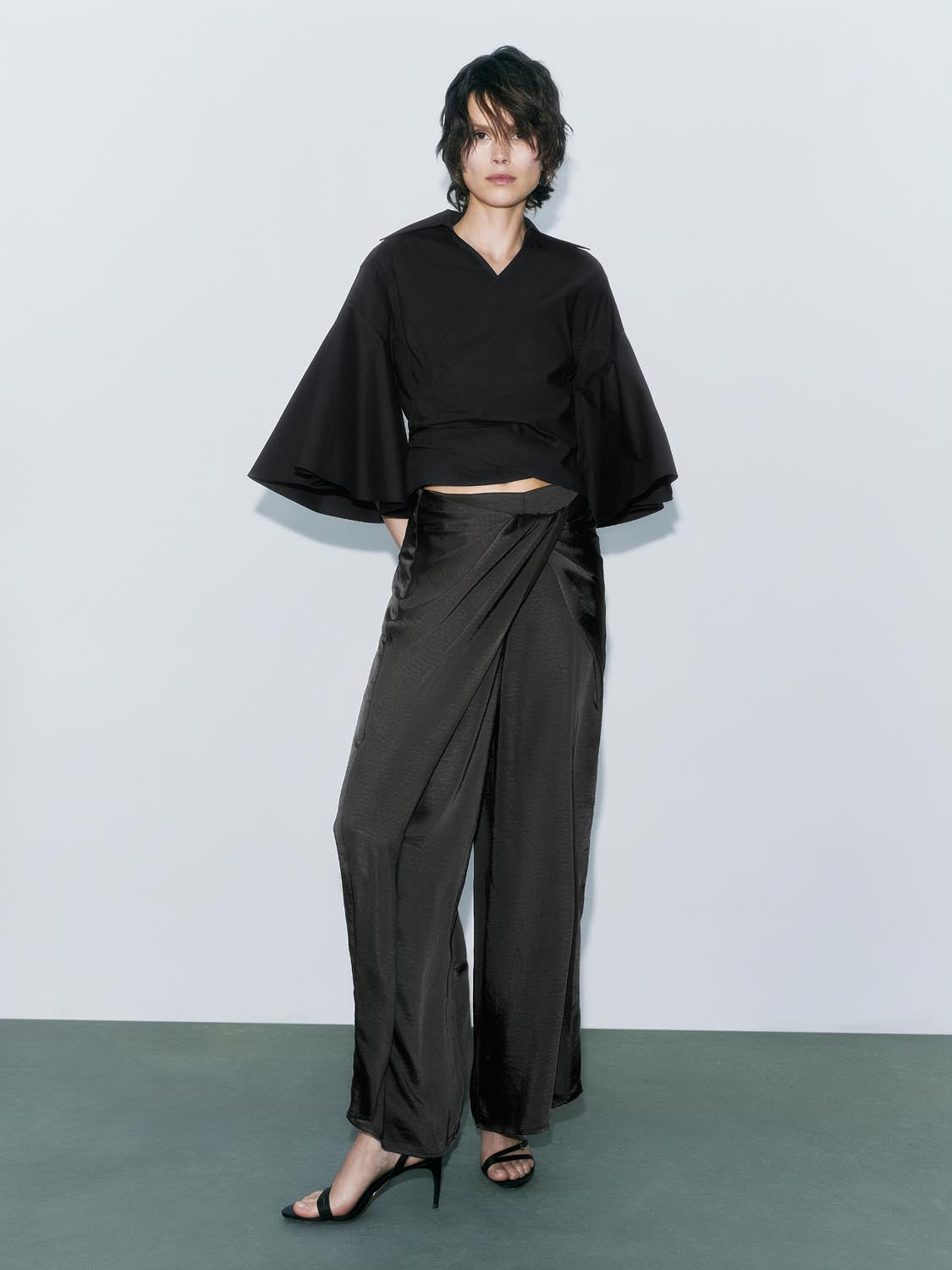 Surplice Front Shirts