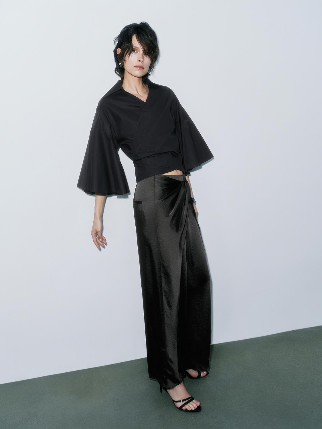 Surplice Front Shirts