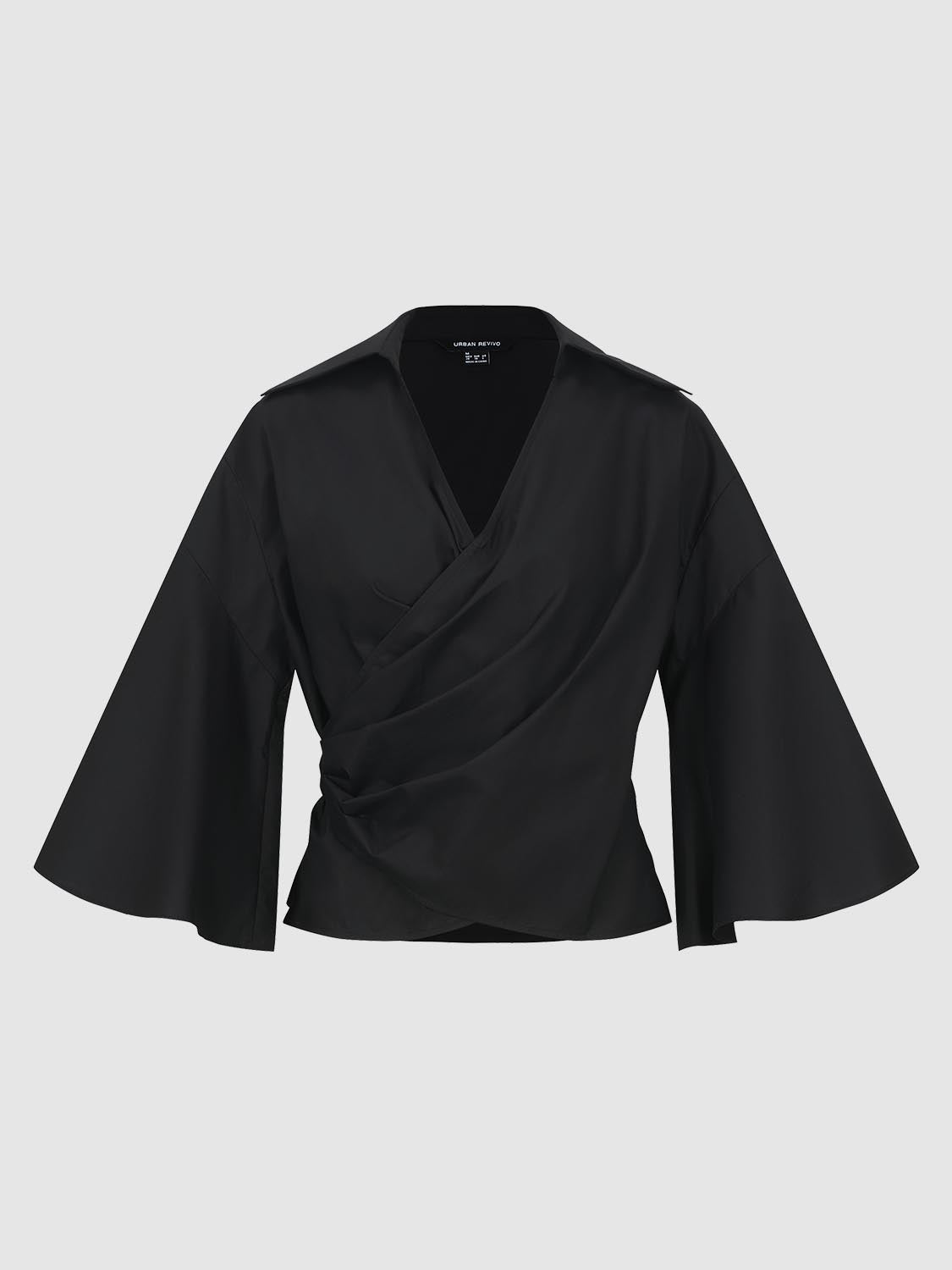 Surplice Front Shirts