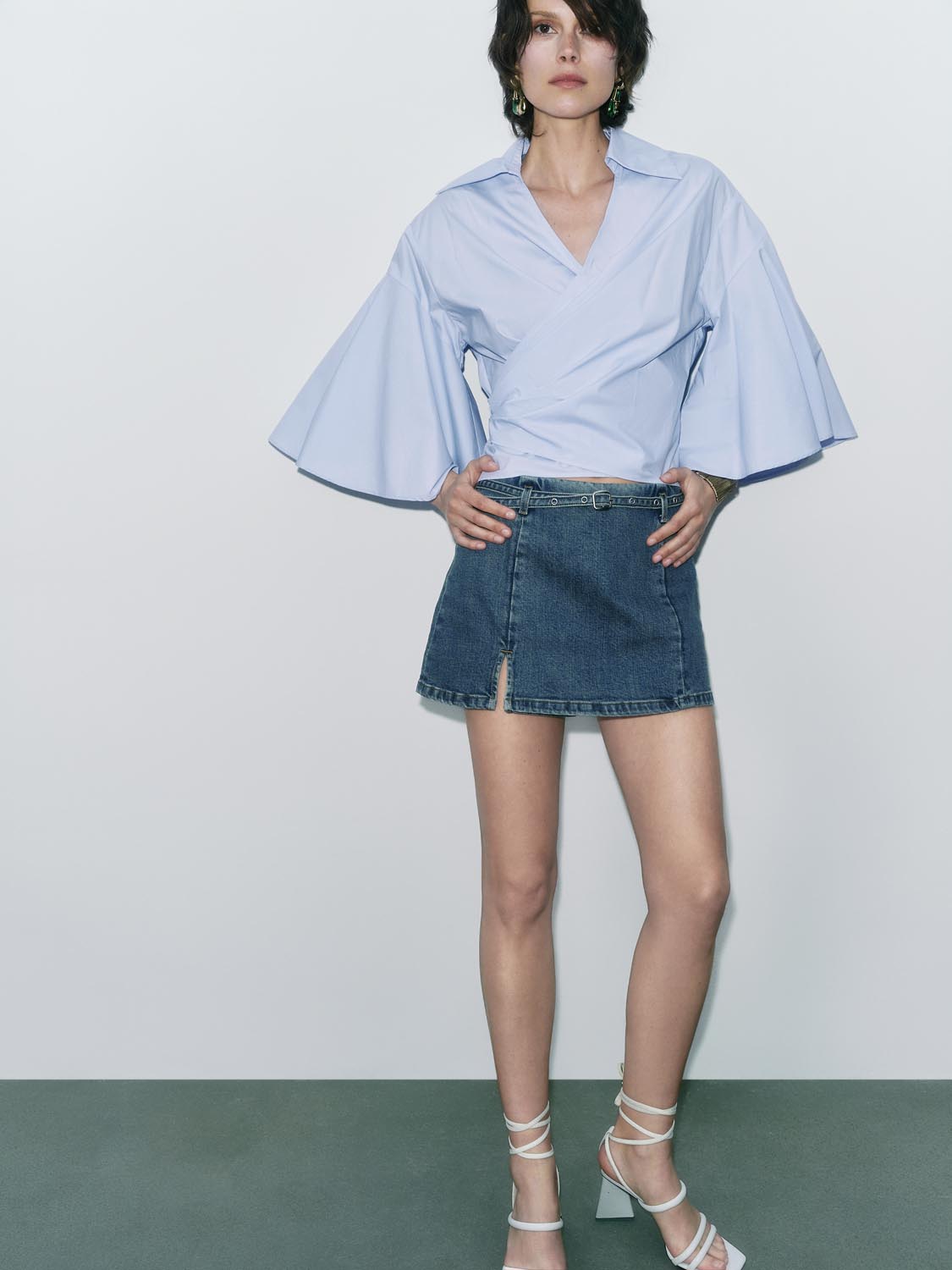Surplice Front Shirts