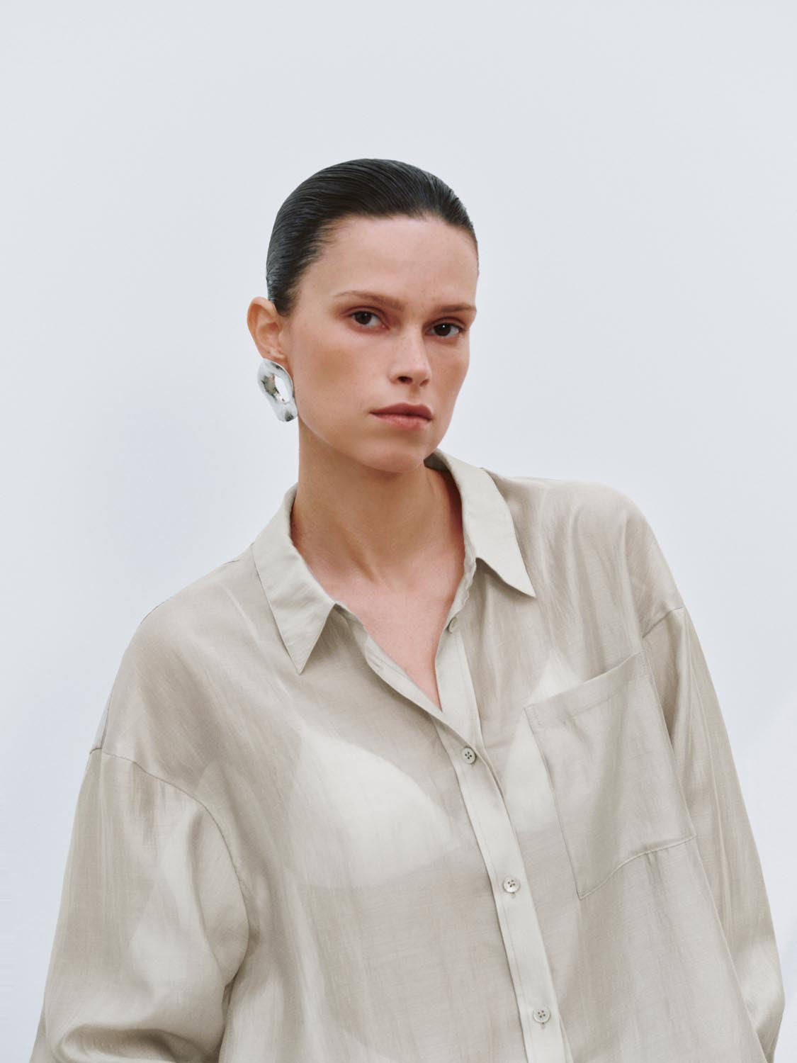 Satin Long Sleeve Shirts
