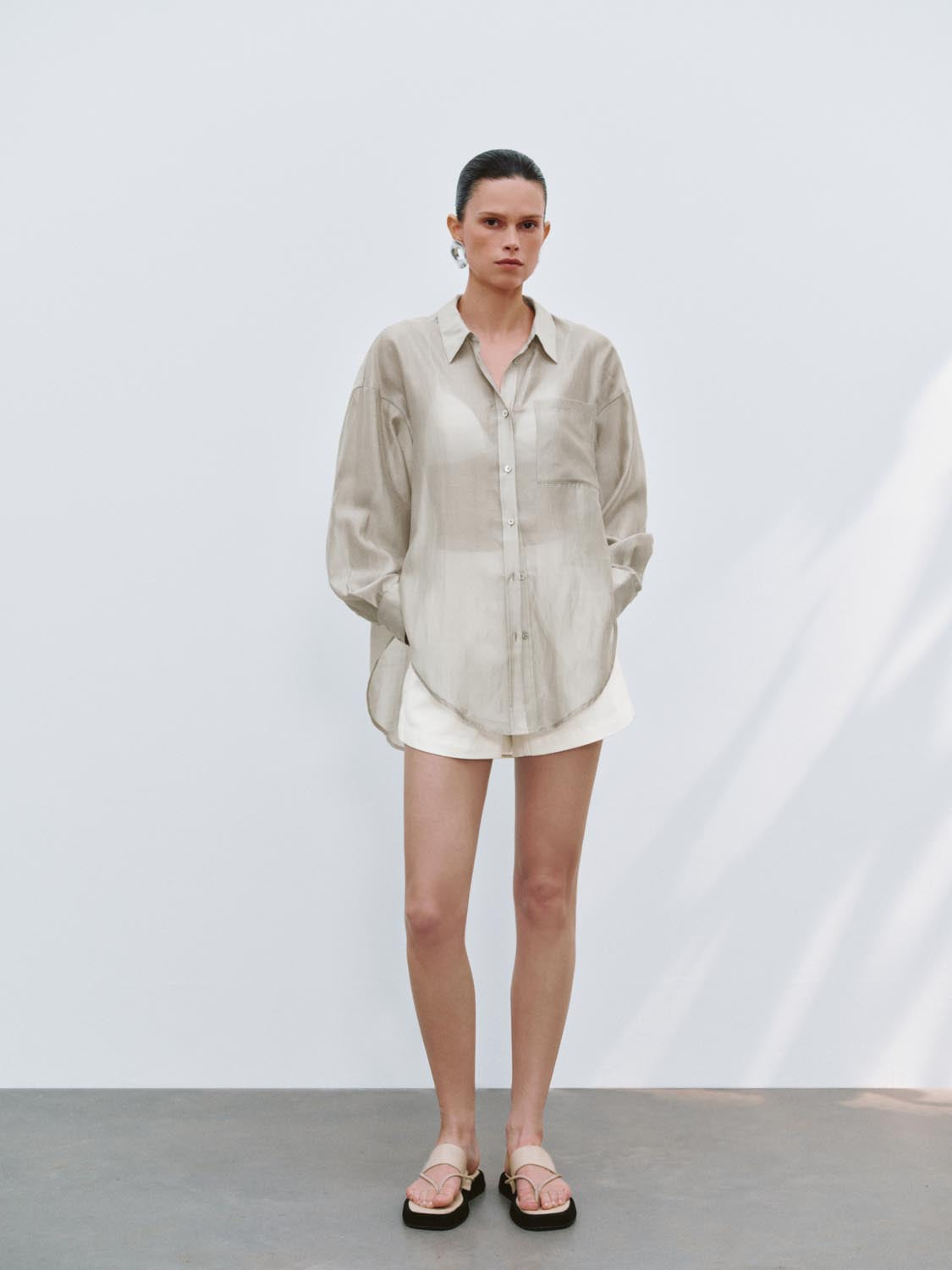 Satin Long Sleeve Shirts