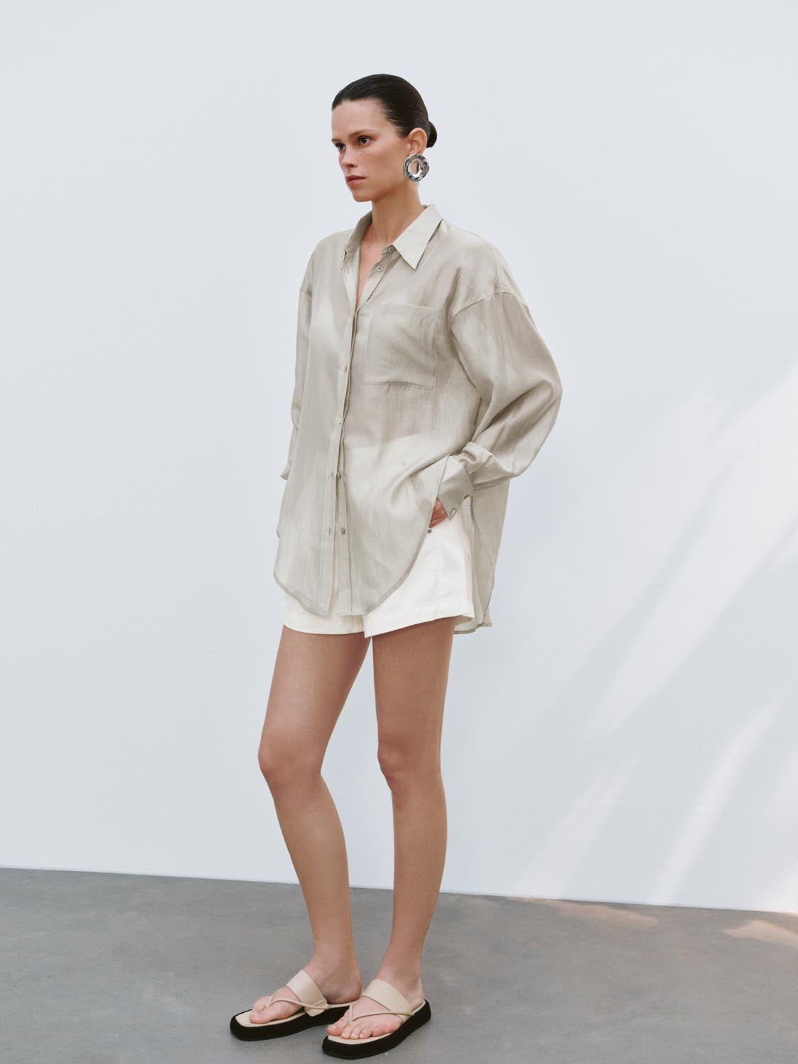 Satin Long Sleeve Shirts