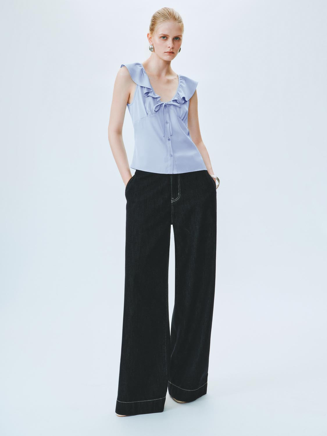 Ruffle Blouses