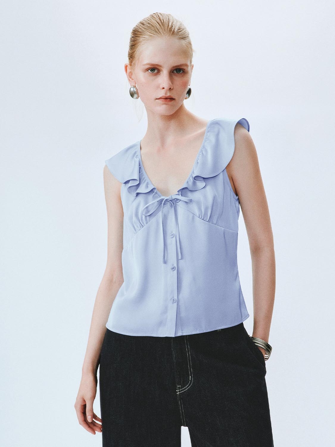 Ruffle Blouses