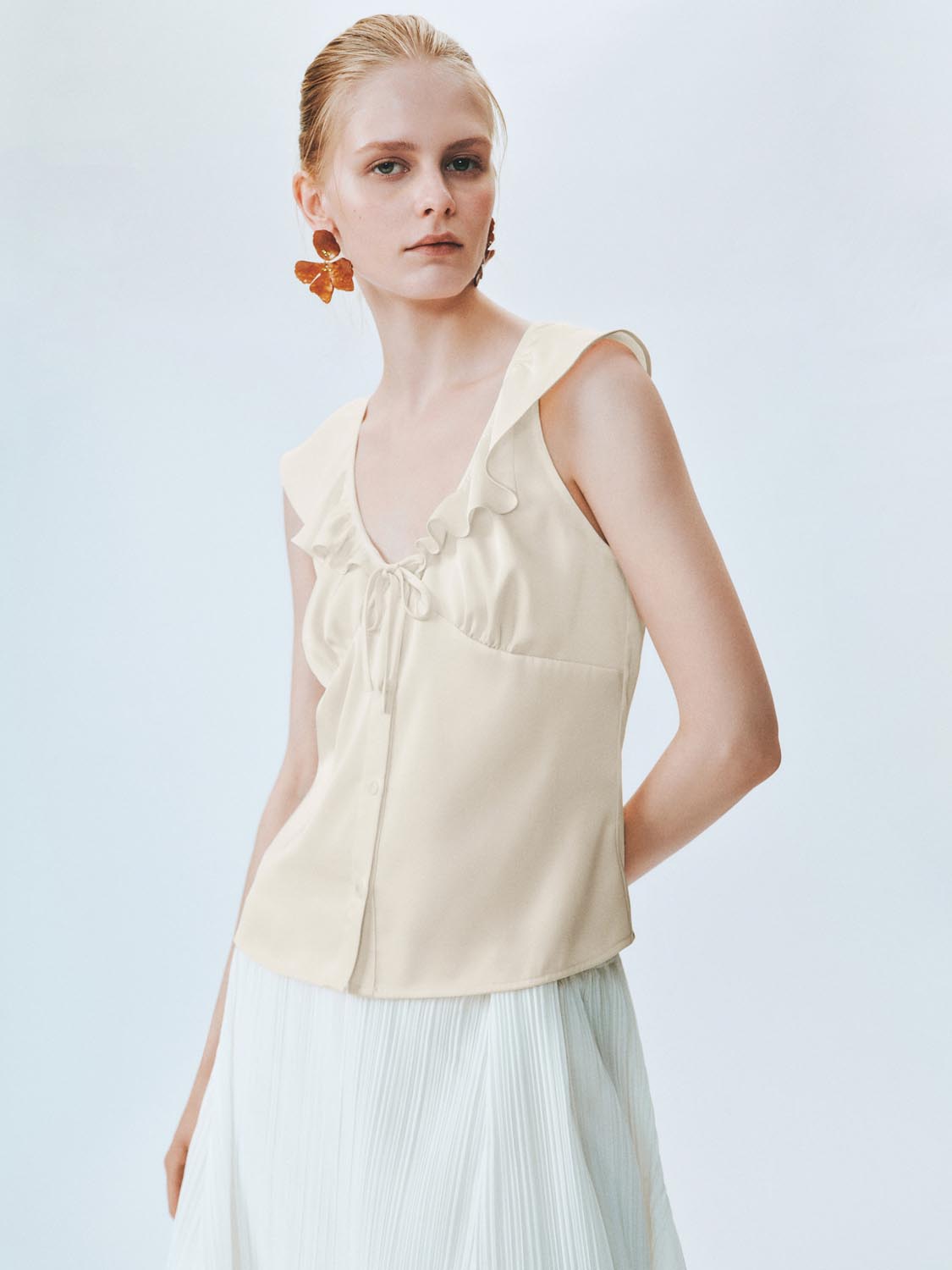 Ruffle Blouses