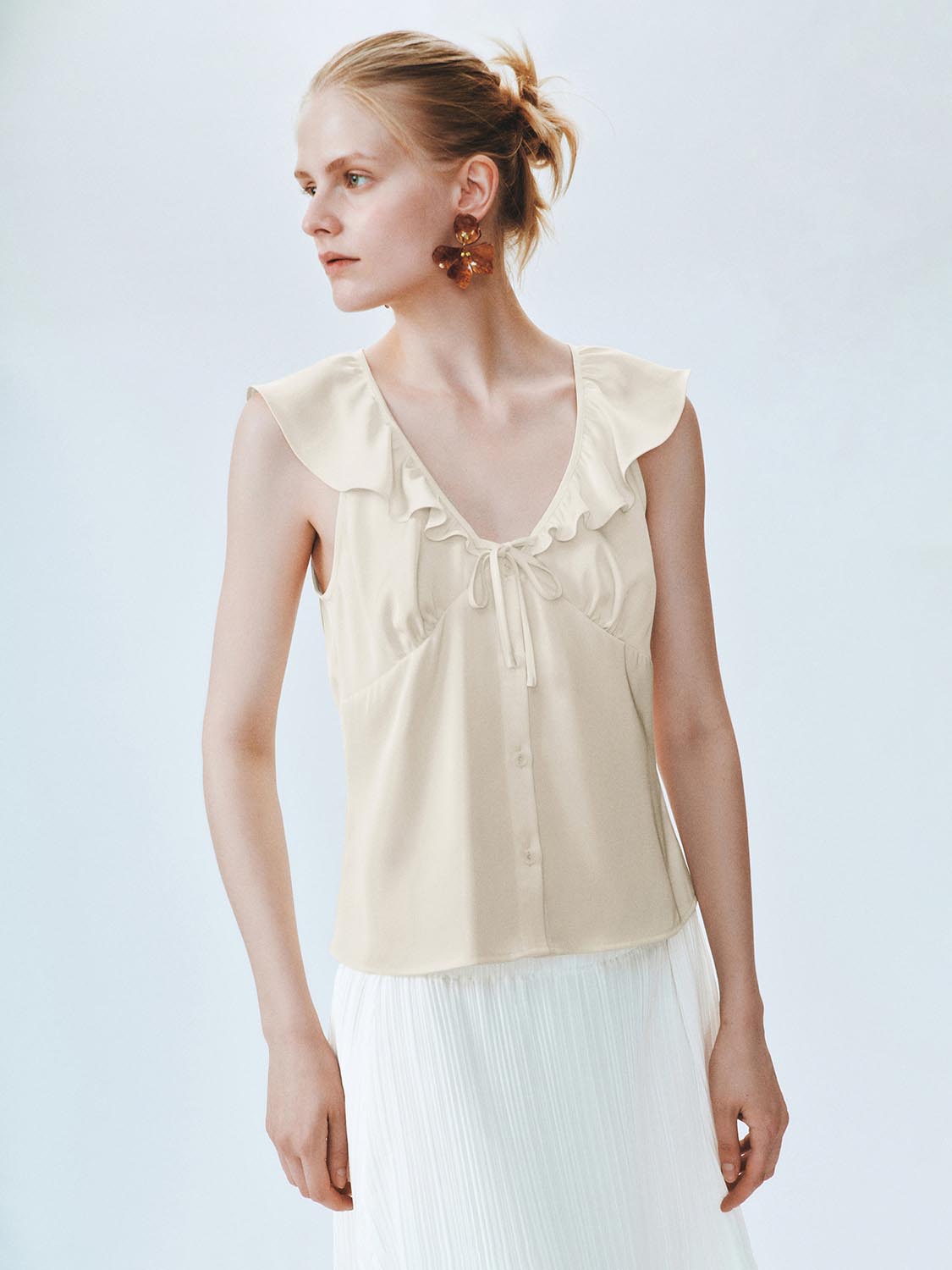 Ruffle Blouses