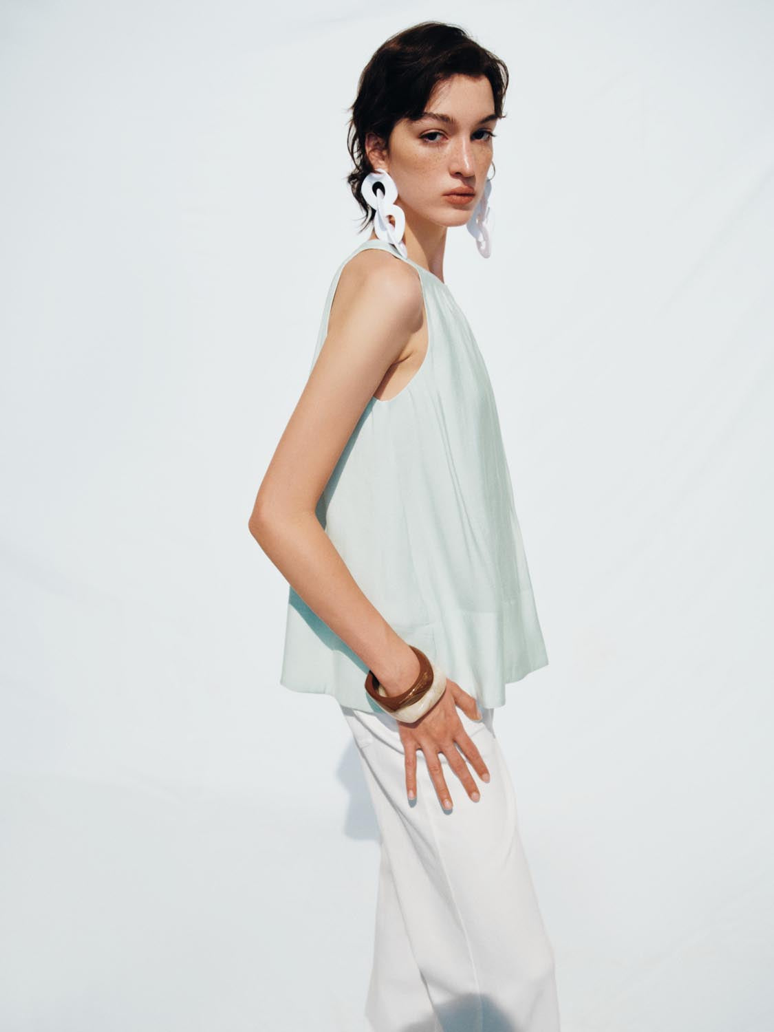 Halter Neck Overhead Shirts