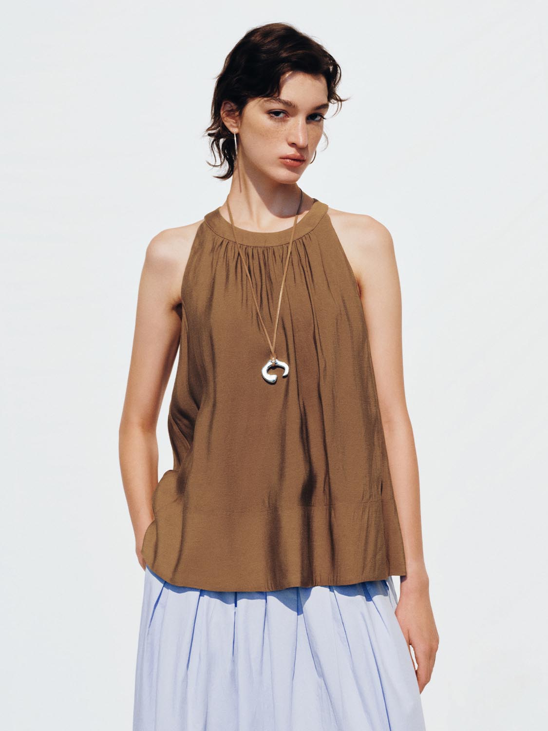 Halter Neck Overhead Shirts