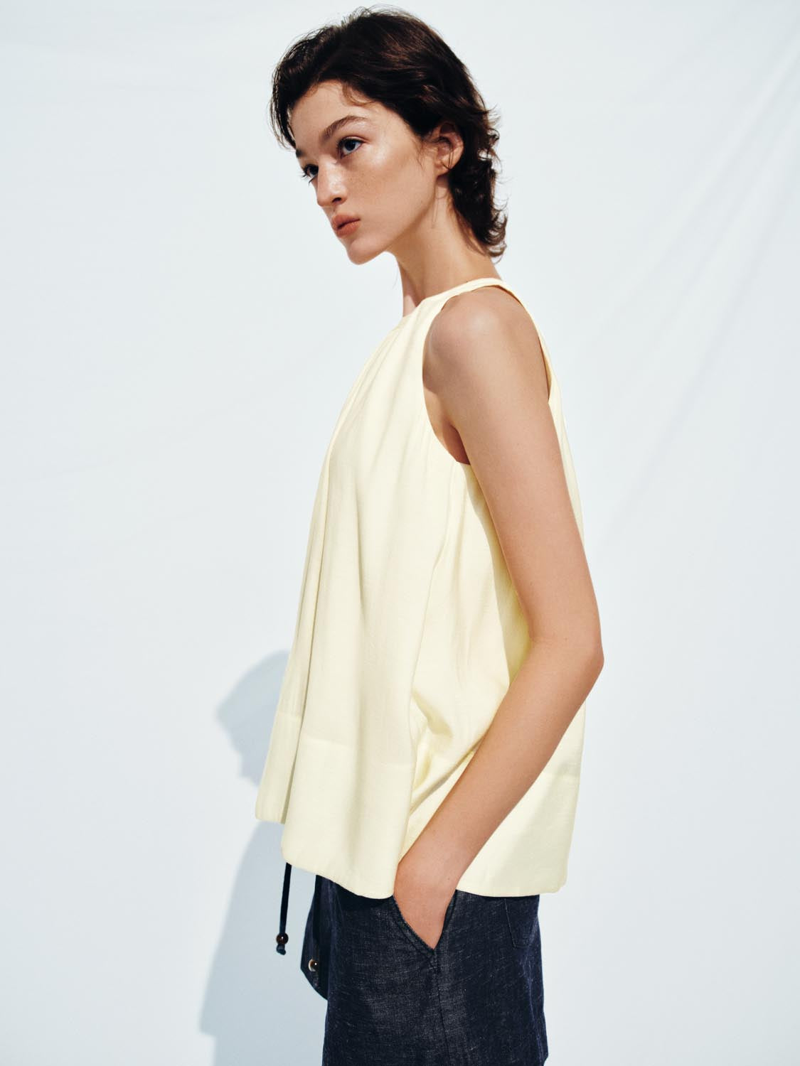 Halter Neck Overhead Shirts