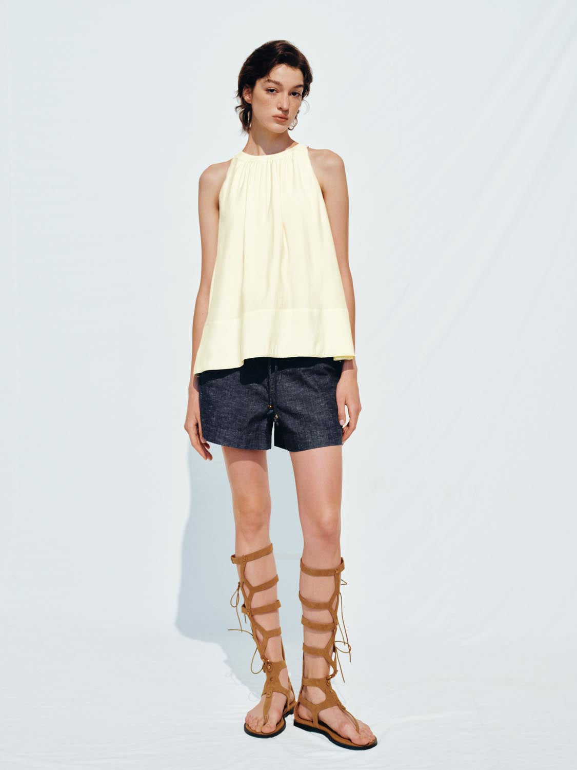 Halter Neck Overhead Shirts