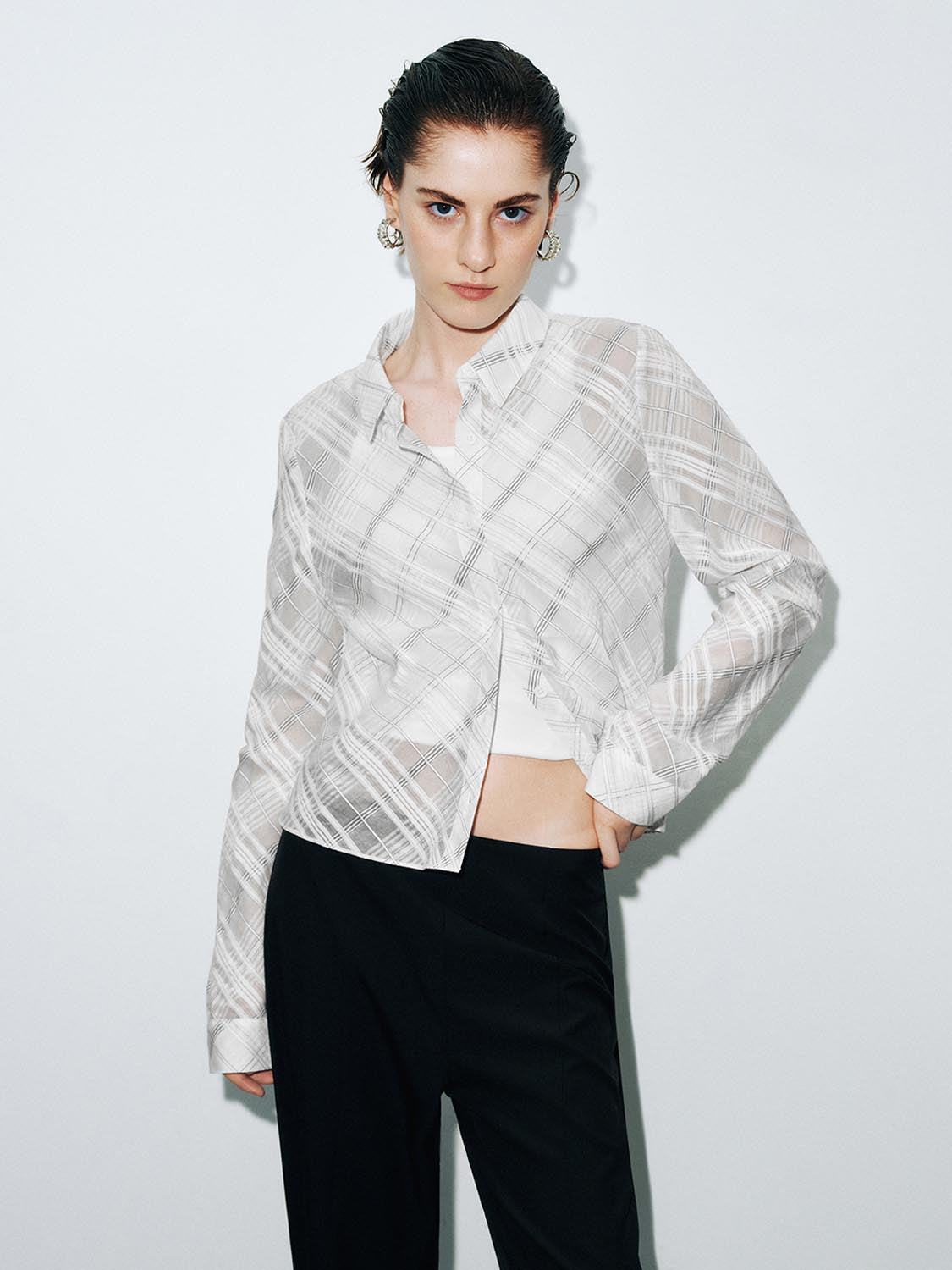 Long Sleeve Plaid Shirts