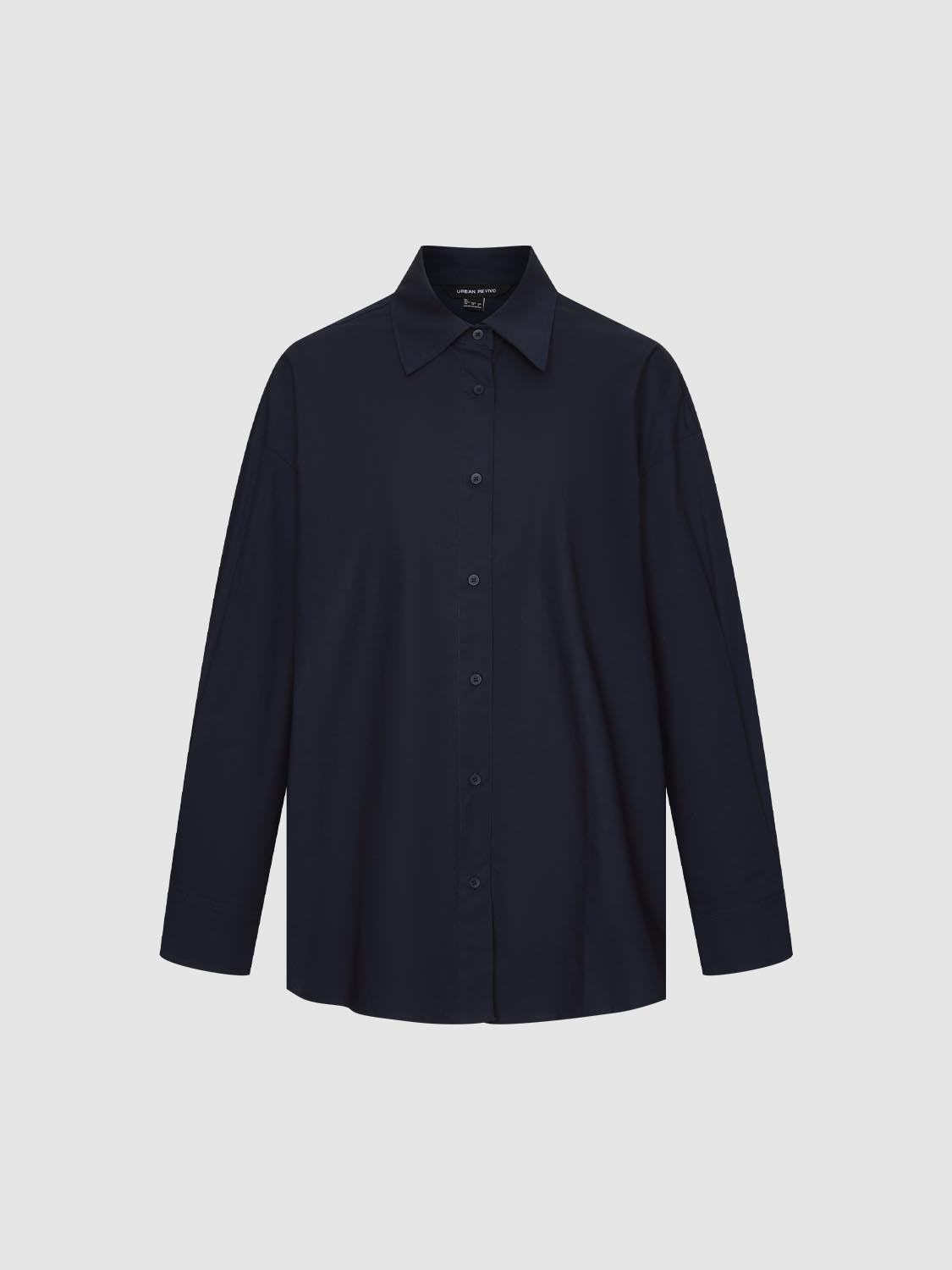 Solid Button Up Shirts