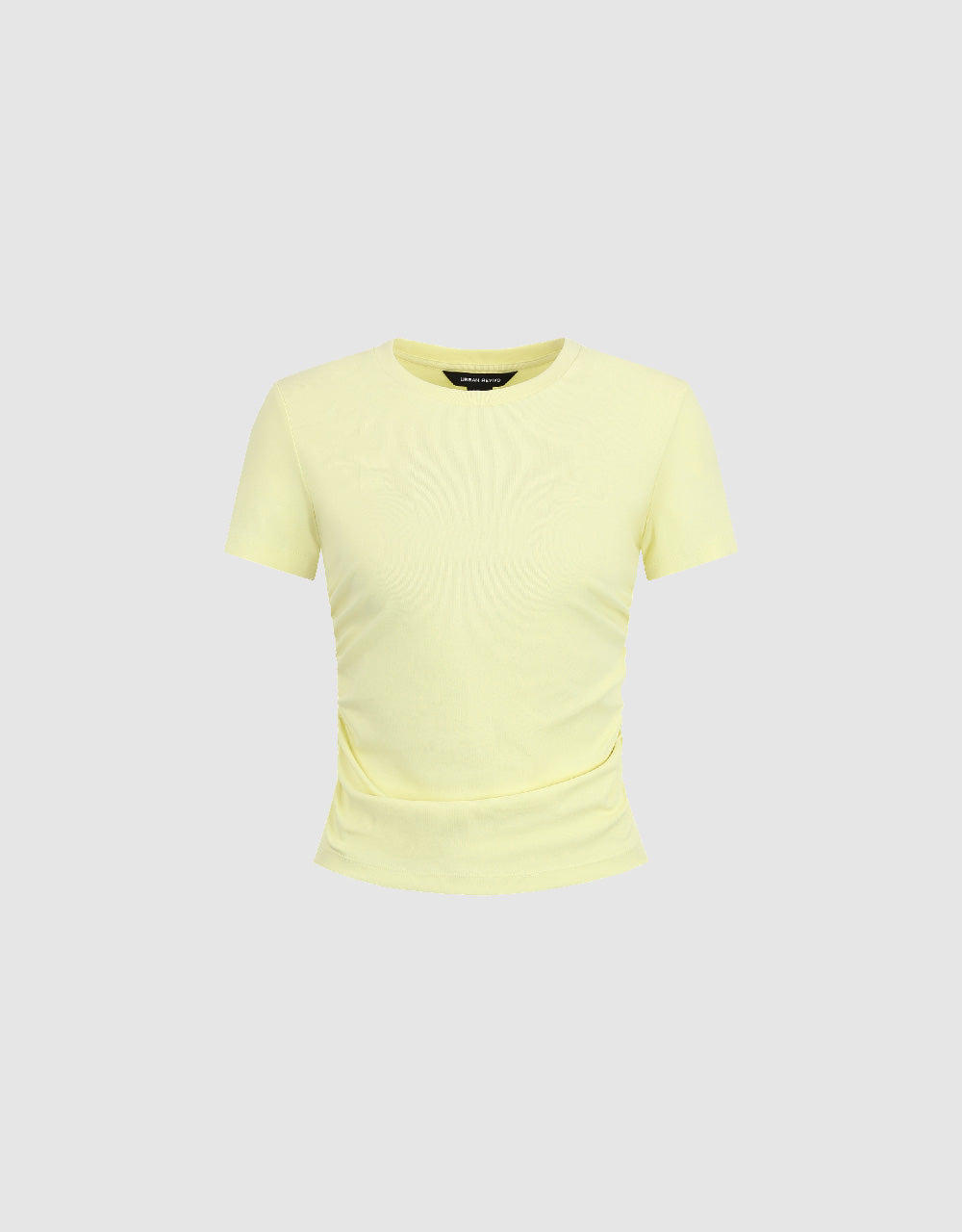 Crew Neck Straight T-Shirt