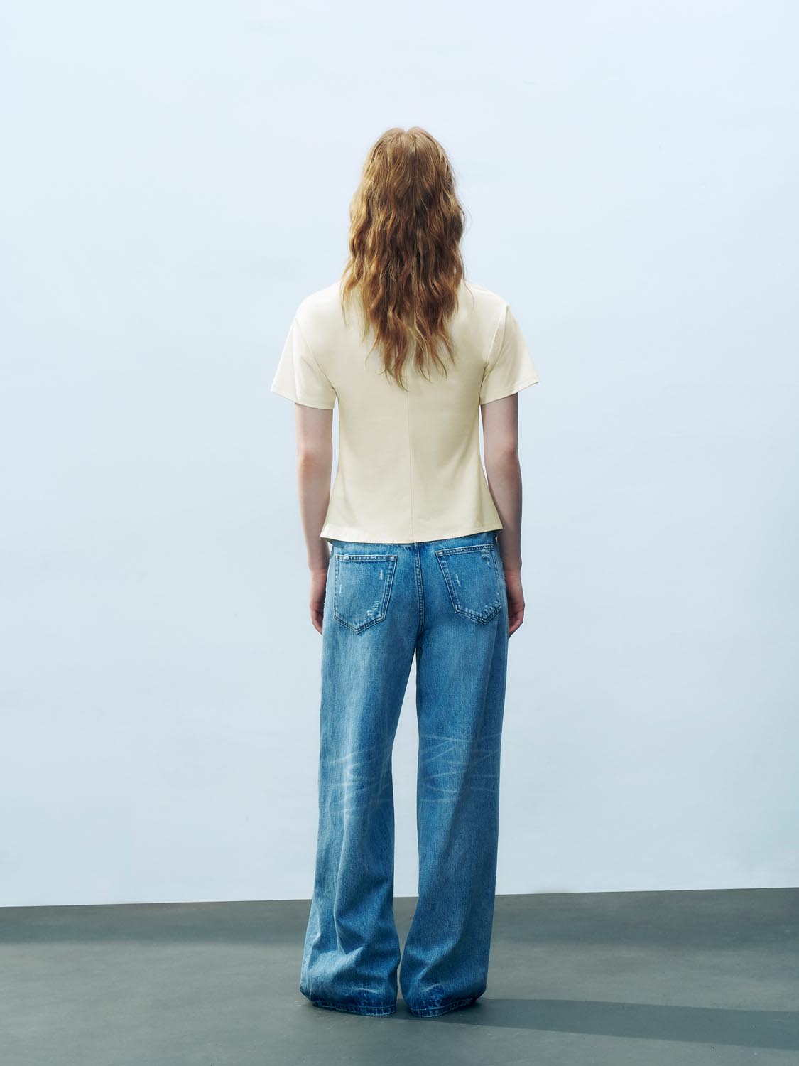 Twisted Front Short Sleeve T-Shirts