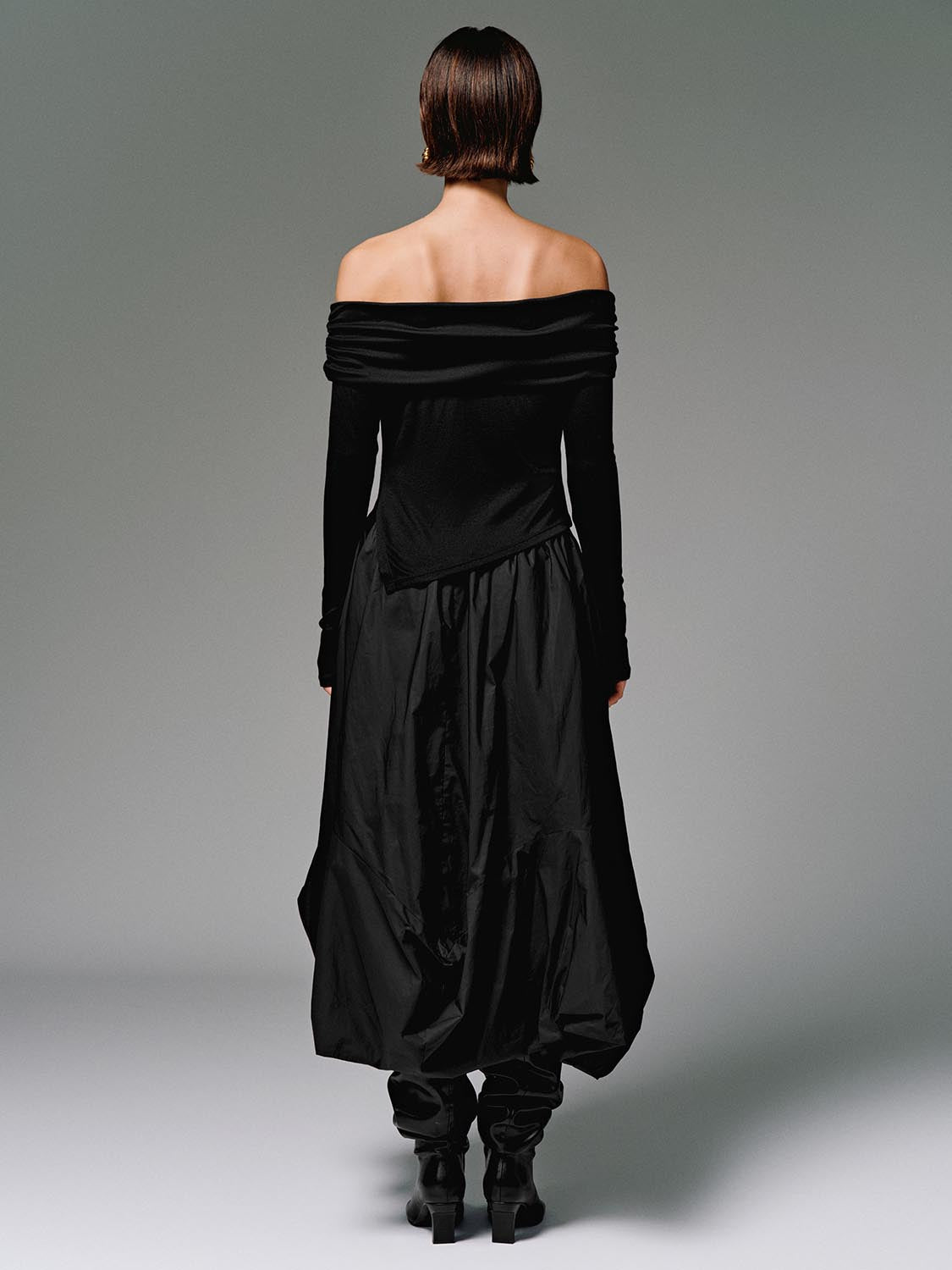 Off Shoulder Long Sleeve T-Shirts