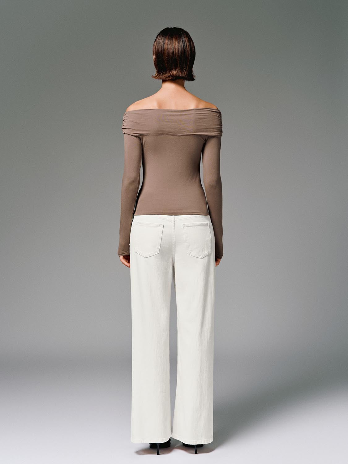 Front Knot Twist Long Sleeve T-Shirts