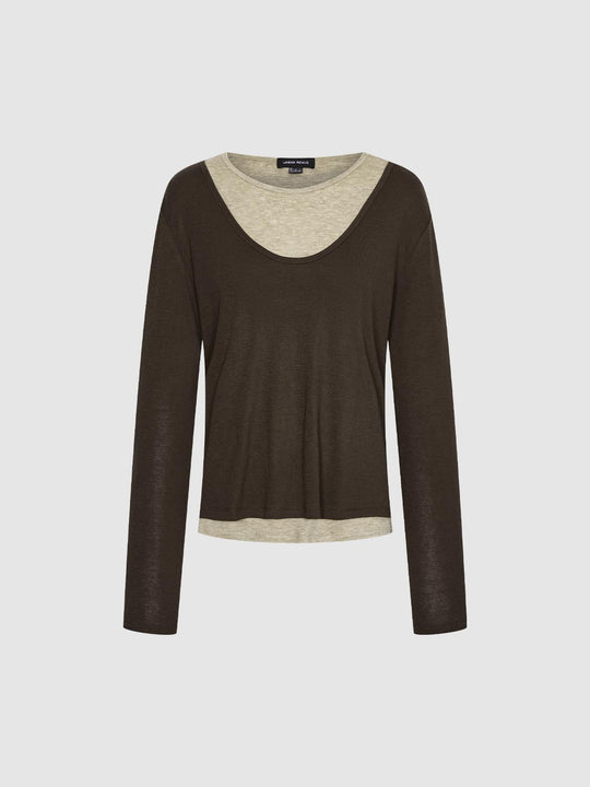 2 In 1 Long Sleeve T-Shirts