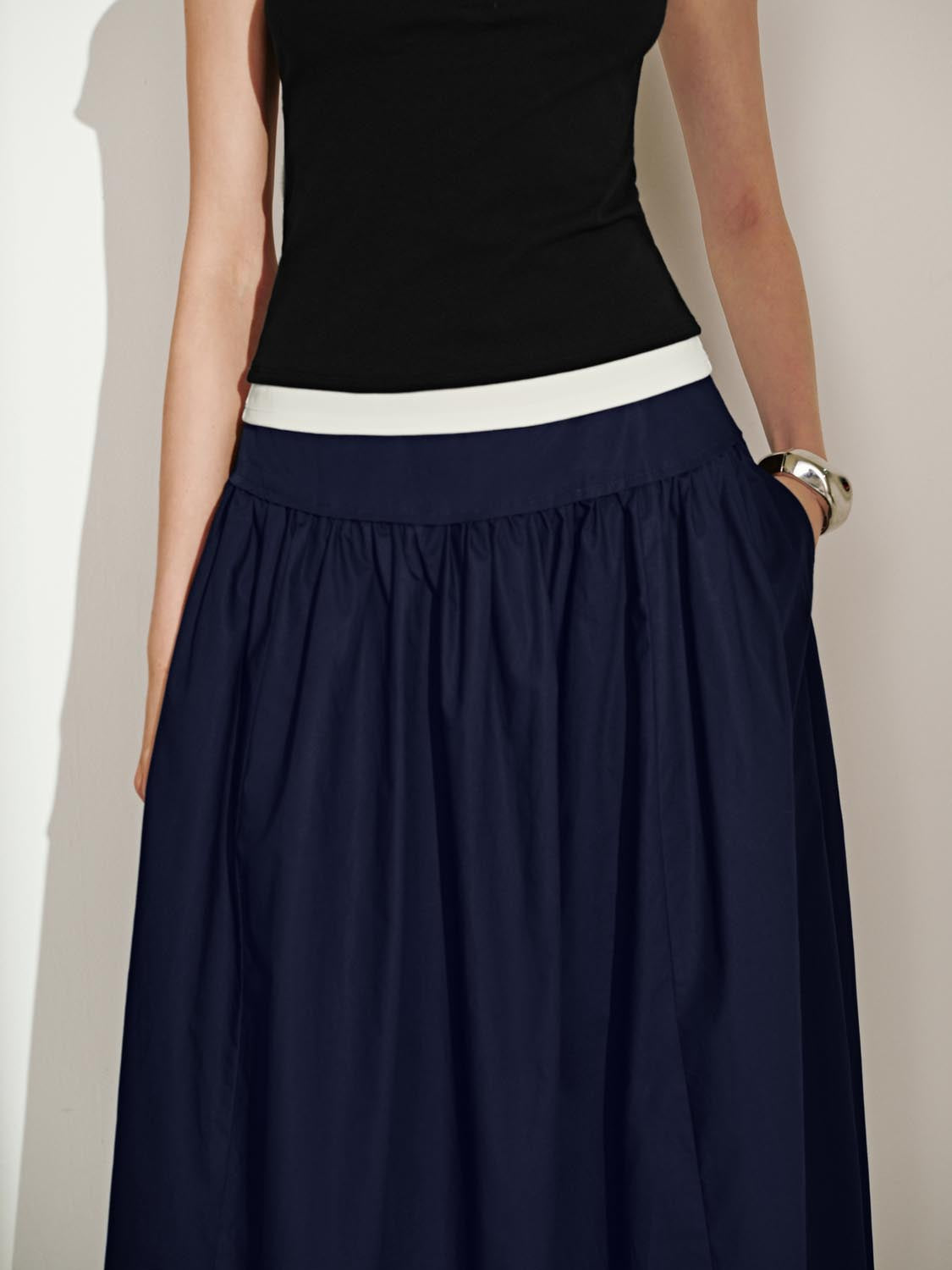 Midi Flared Skirts