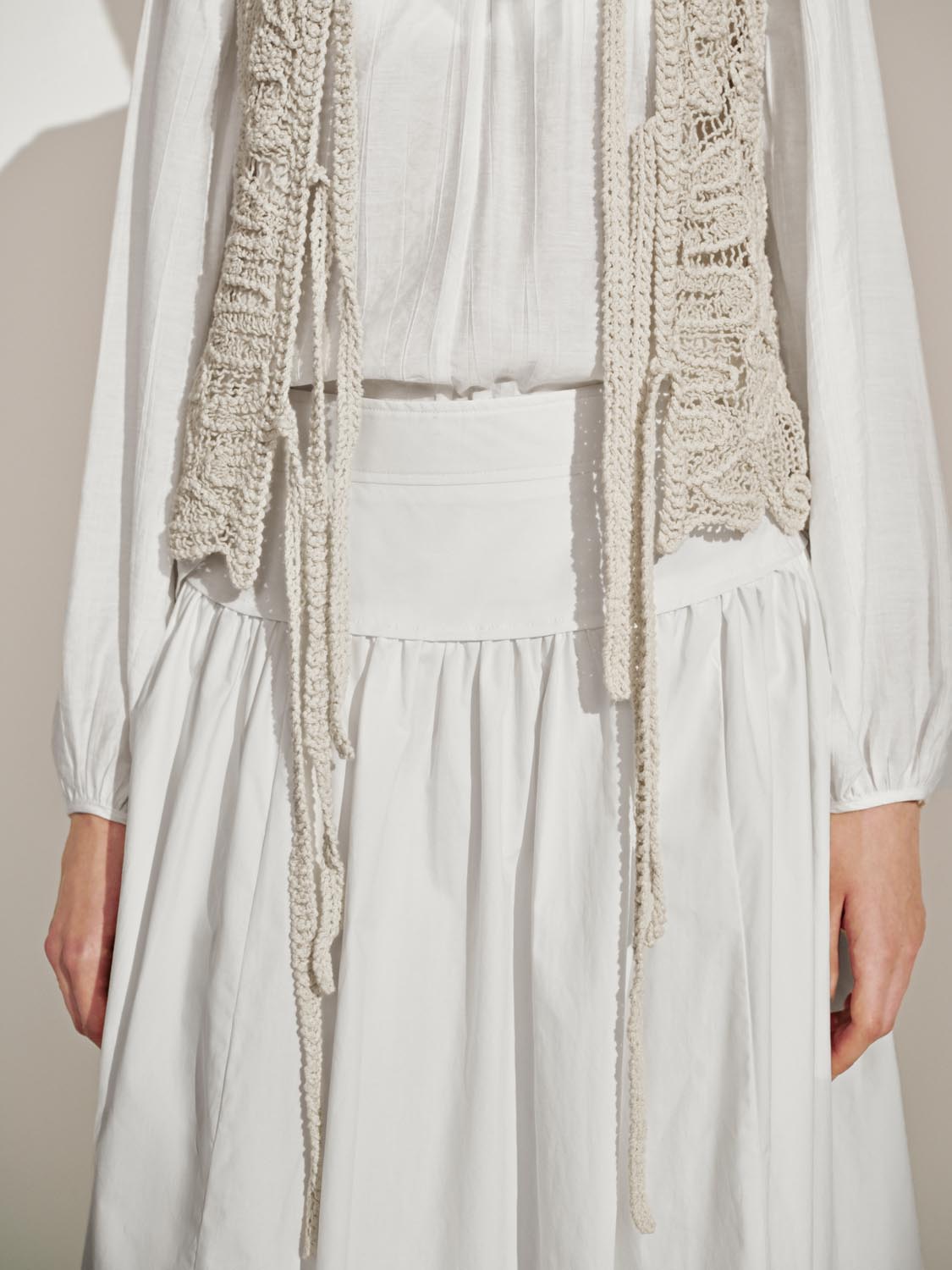 Midi Flared Skirts