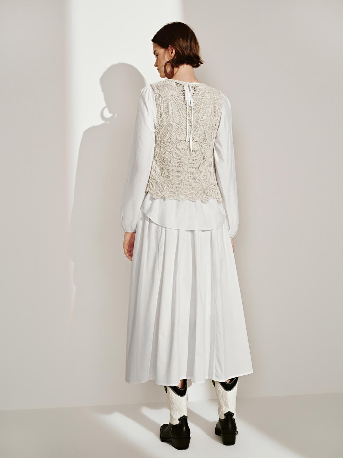 Midi Flared Skirts