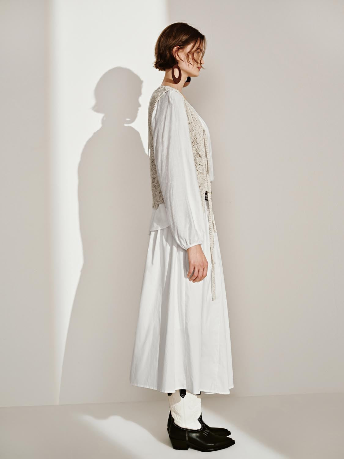 Midi Flared Skirts