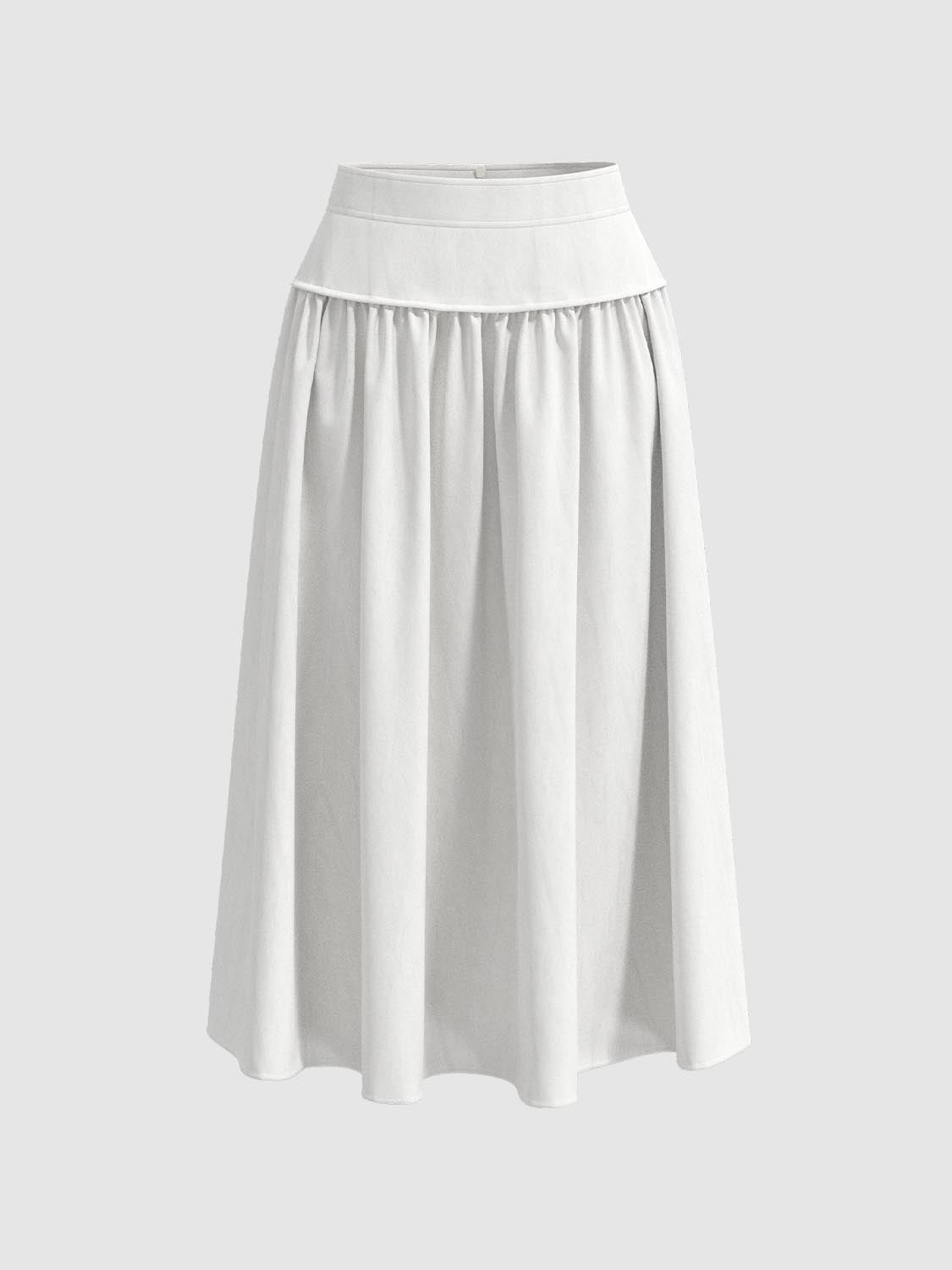 Midi Flared Skirts