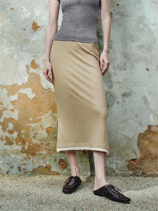 Straight Midi Skirts